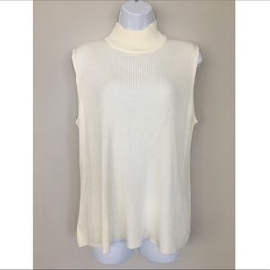 CROFT & BARROW Ribbed Mock Turtleneck